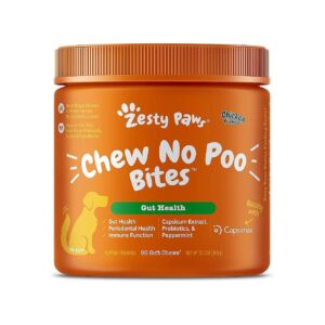 Stool Eating Deterrent Chews for Dogs with BE111 Probiotics and Capsimax