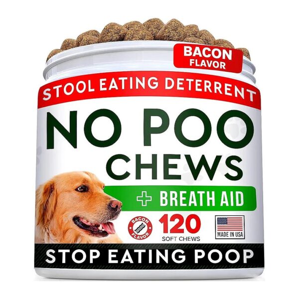 Stool Eating Deterrent Treats for Dogs with Coprophagia Support