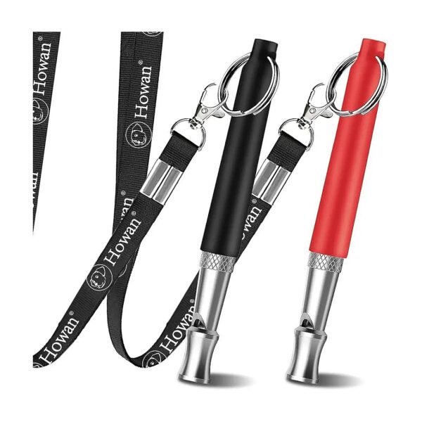 Stop Barking Recall Training Dog Whistle with Adjustable Pitch