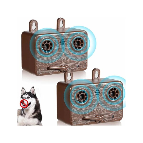 Stop Dog Barking with Advanced 2-Pack Anti-Barking Devices