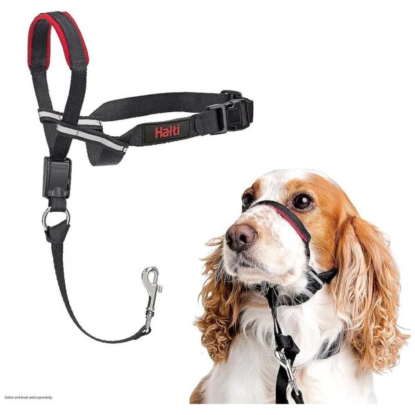 Stop Leash Pulling Instantly with This Adjustable No Pull Headcollar for Medium Size Dogs