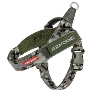 Streamlined Camouflage Dog Harness with Easy On-Off Buckle for Medium-Sized Dogs