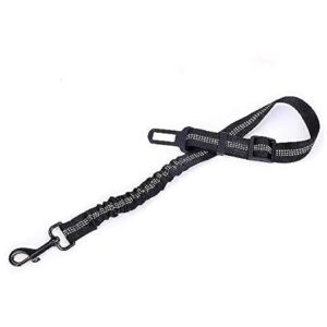 Strength Dog Seat Belt with Zinc Alloy Buckle and Adjustable Length for Secure Pet Travel