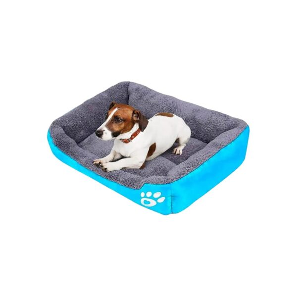 Stress Pet Bed for Dogs and Cats with Soft Padded Cotton and Easy-Clean Design