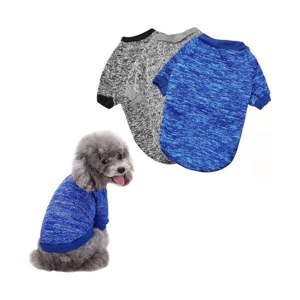 Stretchy Dog Sweaters for Small Dogs Cats X-Small Size Winter Wear