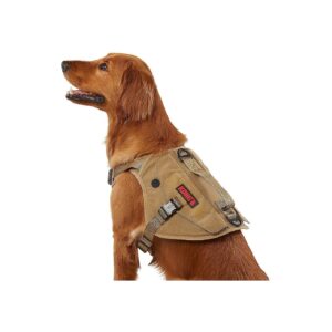 Strong Bonding Tactical Vest Dog Harness for Medium Chest Size Tan