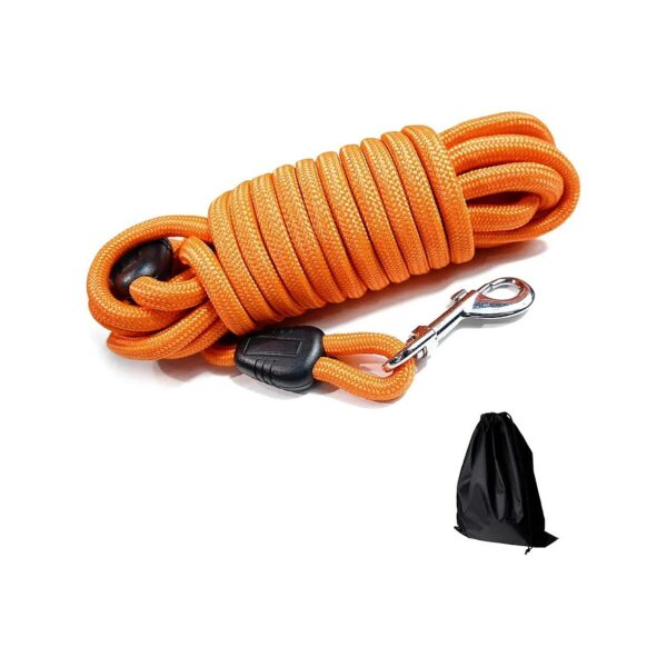 Strong Durable Dog Training Leash with Metal Hook and Padded Foam Handle