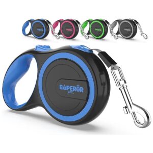 Strong Heavy Duty Retractable Dog Leash for Large Breed Medium Dogs Up to 110lb