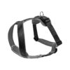 Strong Neoprene Dog Harness Black Grey Medium Suitable Pets