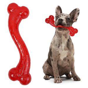 Strong S-Shaped Bone Dog Toy for Aggressive Chewers with Hollow Center