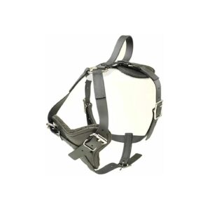 Strong Synthetic Rubber Dog Harness For All Weather With Quick Release Buckle