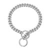 Strong and Durable 316L Stainless Steel Dog Chain Collar for Large Breeds