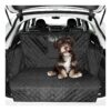 Strong and Durable Car Trunk Mat Waterproof Cargo Liner for SUVs Cars Black Universal Fit