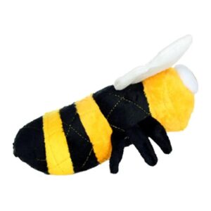 Strong and Durable Junior Bee Squeaker Toy for Interactive Play