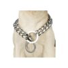 Strong and Durable Stainless Steel Cuban Link Chain Leash Collar for Small Dogs 24 Long