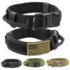 Strong and Durable Tactical Dog Collar for Training, Service, and Military Dogs