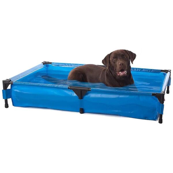 Strong and Stable Dog Pool and Pet Bath for Puppies, Pugs, and Small Breeds