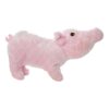 Strong and Tough Farm Piglet Squeaker Toy Made with Multiple Layers for Tug and Fetch