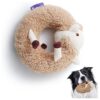 Stuffed Animal Chew Toy for Small Medium Large Breed Dogs, Natural Comfort