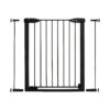 Sturdy Auto Close Gate for Stairs Hallways Doorways Black