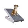 Sturdy Dog Stairs for Small and Medium Dogs 5 Height Choices Max Weight 120 Lbs