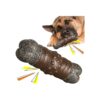 Sturdy Large Breed Dog Chew Toy with Squeaker for Aggressive Chewers