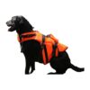 Sturdy Large Dog Life Jacket for 40-60 Pound Dogs with Reflective Trips and 2 Handles