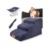 Sturdy and Breathable High-Density Foam Pet Steps for Aging Pets