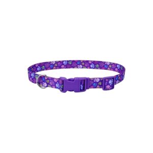 Stylish Dog Collar with Adjustable Fit and Snap Closure for Small Medium or Large Dogs