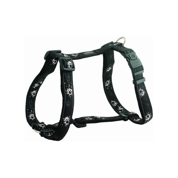 Stylish Paw Print Design Small Breed Straightjacket Harness