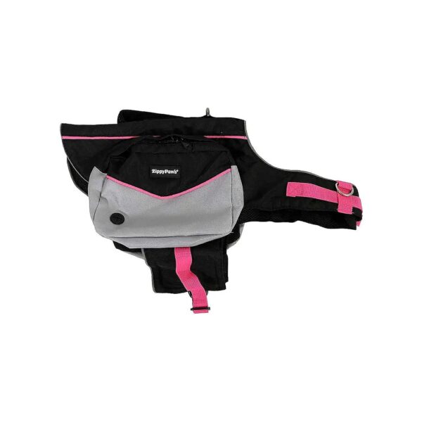 Stylish Pink Backpack for Small Dog Outdoor Adventures