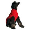 Stylish Red Cable Dog Sweater xl Size for Small to Large Breed Dogs