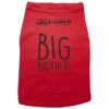 Stylish Red Tees for Big Brothers, Durable and Comfortable, Perfect for Everyday Wear