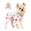 Stylish Winter Dog Pajamas for Small Female Dogs Fleece Jamm