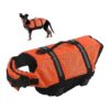 Stylish and Functional Dog Life Jacket for Swimming and Boating, Orange Color