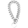 Stylish and Strong Stainless Steel Dog Chain Collar for Pit Bulls and Mastiffs 12-34 Inch