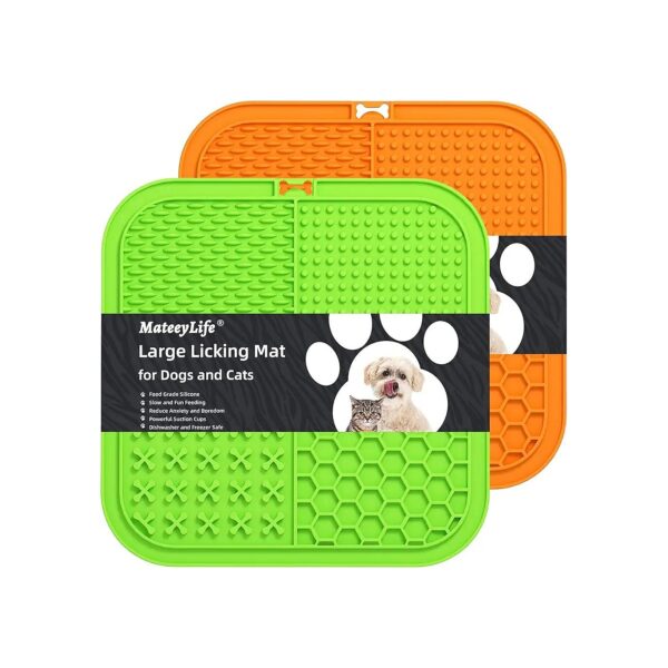 Suction Cup Lick Pads for Dogs and Cats - Portable and Easy to Use for On-the-Go Licking