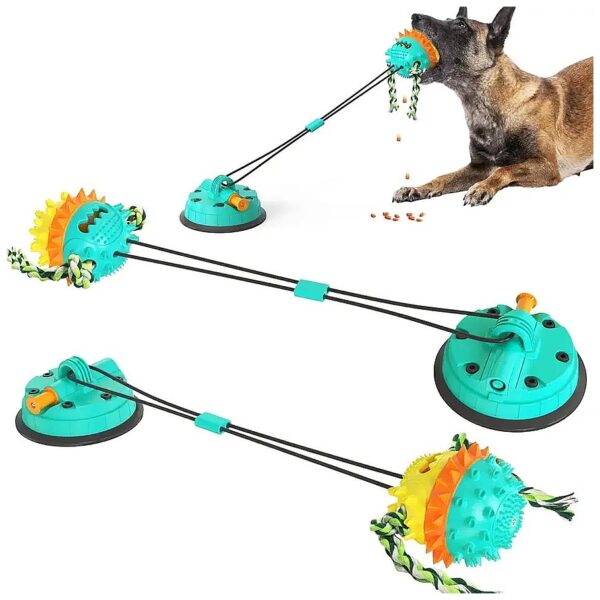 Suction Self Play Chew Toy for All Dogs with Valve and Pump for Long Lasting Fun and Joy