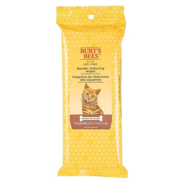 Sulfate-Free and Paraben-Free Cat Grooming Wipes for Cats