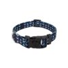 Summer Breeze Collection Anchor Design Dog Collar for Large Dogs