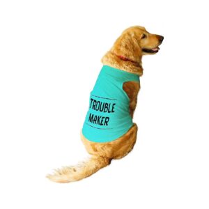 Summer Dog Apparel for Chihuahuas and Papillons in Aqua Green and XX-Small Size