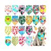 Summer Inspired Pet Accessories Dog Bandanas for Small Medium Size Animals