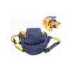 Summer Sun Protection for Dogs with Adjustable Denim Cap Ideal for Outdoor Activities