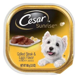 Sunrise Grilled Steak and Eggs Adult Dog Food 5 Oz, 4 Count