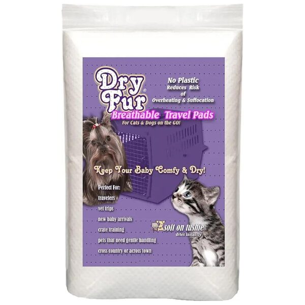 Super Absorbent Disposable Pet Travel Pads 24in x 35in Size