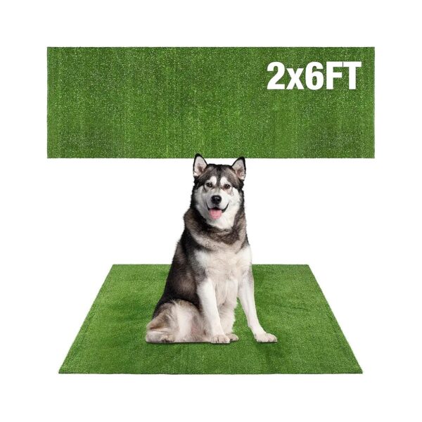 Super Absorbent Large Size Dog Pee Fake Grass for Balcony Patio Yard