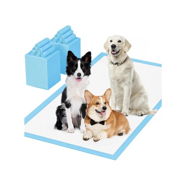 Super Absorbent Puppy Training Pads for Small to Large Breeds of Dogs