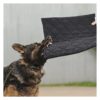 Super Absorbent Quilted Dog Mat for Crate - Black Kennel Pad 17x23 in