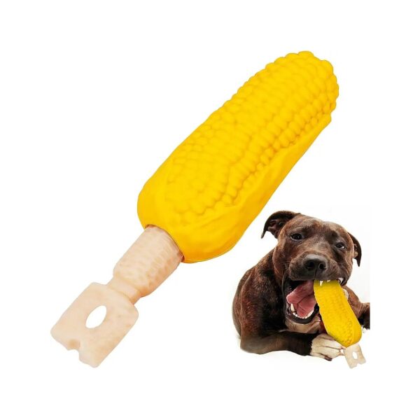 Super Chewer Dog Toys with Hard Rubber and Nylon Materials for Large Medium Breeds