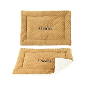 Super Soft Dog Crate Mats with Personalized Touches for Comfort and Joy